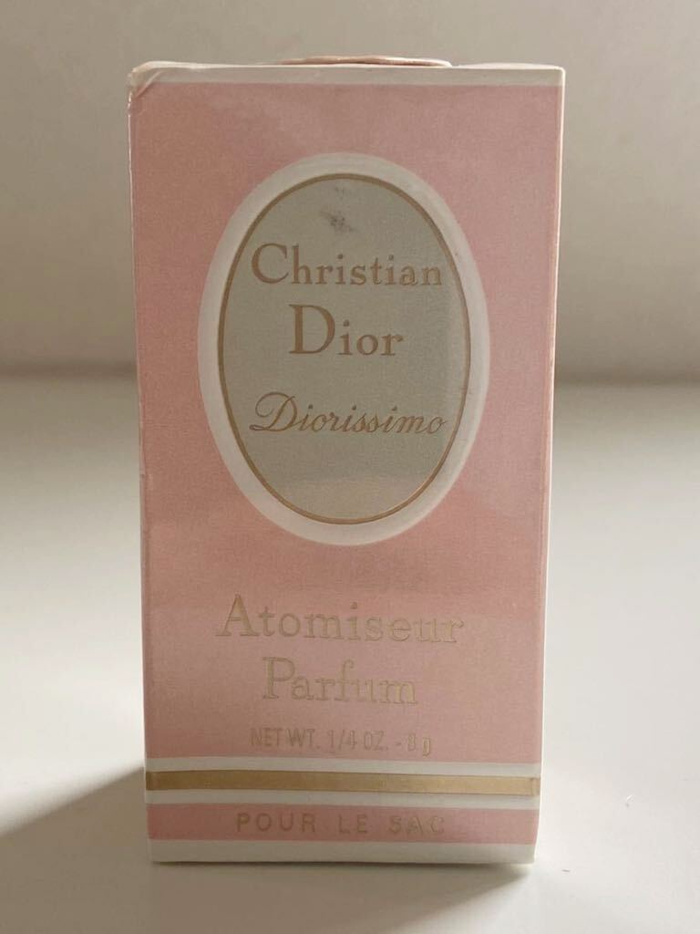 B4D508◆新古品◆ クリスチャン ディオール Christian Dior ディオリッシモ Diorissimo アトマイザー パルファム 香水 8g _画像1