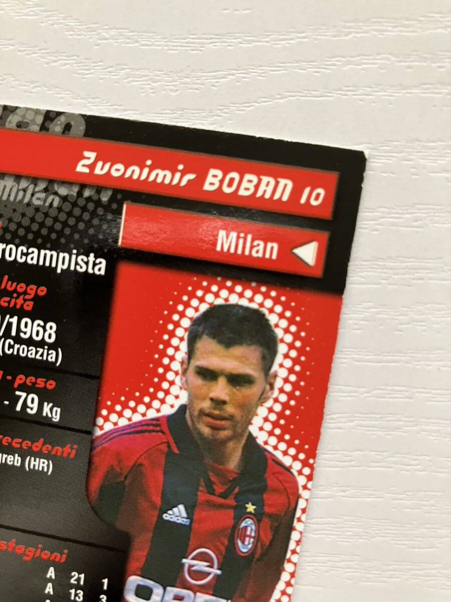 DS calcio 1999 ACミラン ズボニミール・ボバン AC MILAN Zvonimir BOBAN_画像3