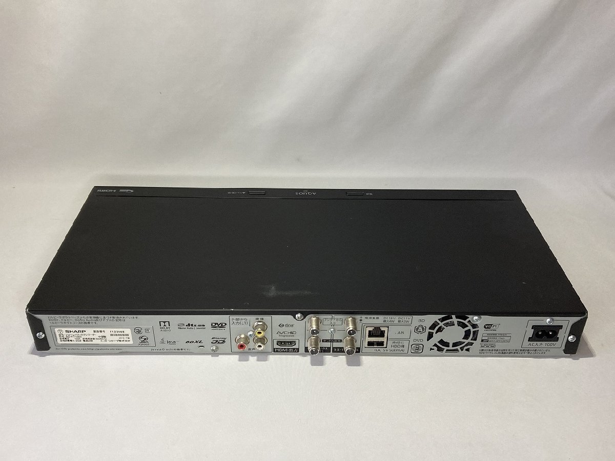  sharp 1TB 3 tuner AQUOS Blue-ray recorder BD-NT1000