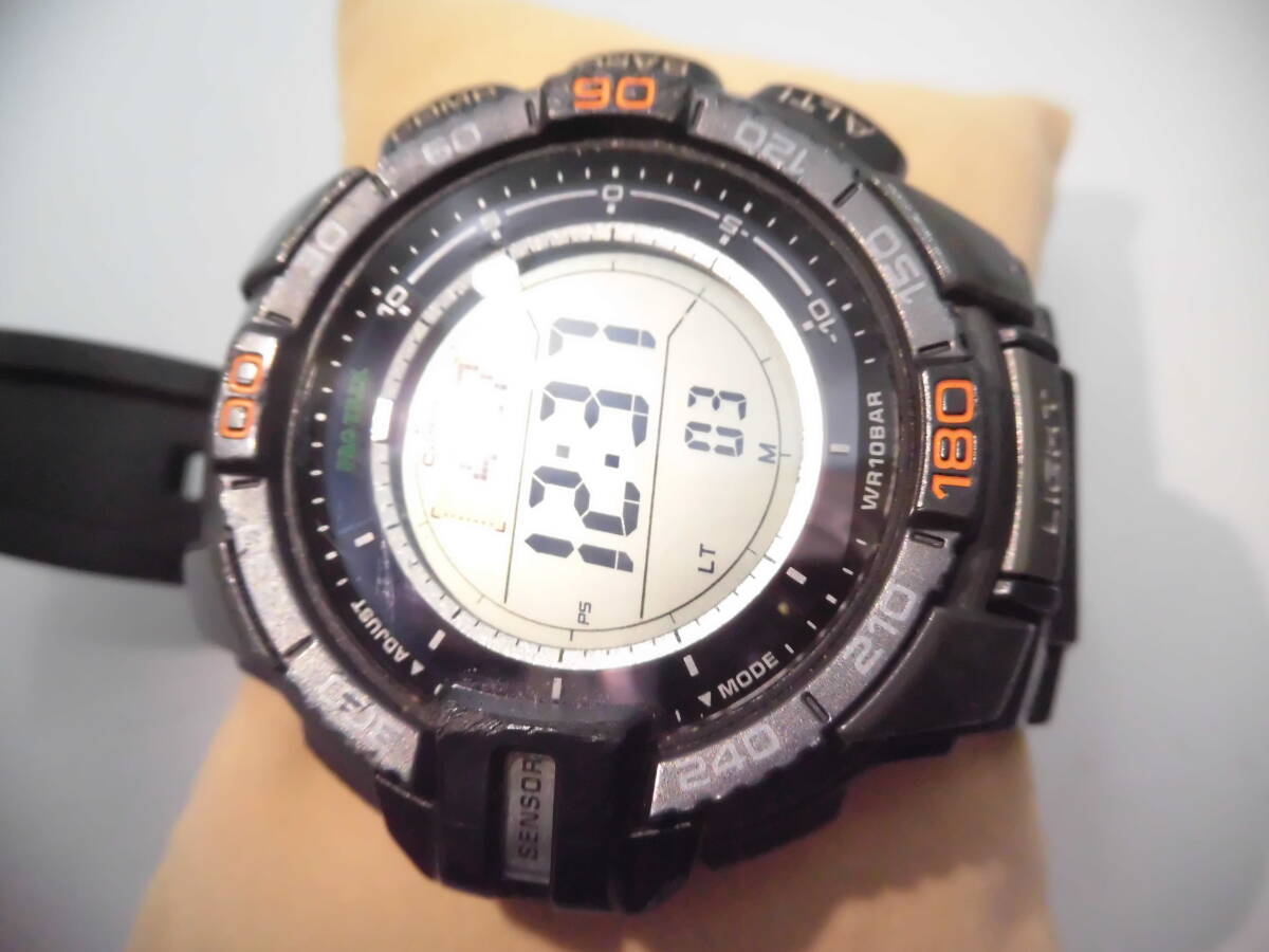 ★ YMK963 CASIO カシオ メンズ 腕時計 PRG-270 PRO TREK プロトレック タフソーラー 10気圧防水 ★の画像2