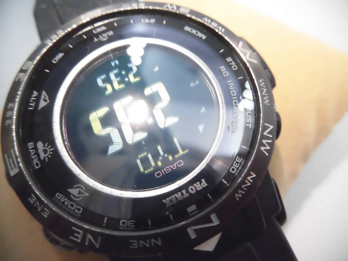 ☆ YMK992 CASIO カシオ メンズ 腕時計 PRW-30Y PRO TREK プロトレック タフソーラー 10気圧防水 ☆の画像2