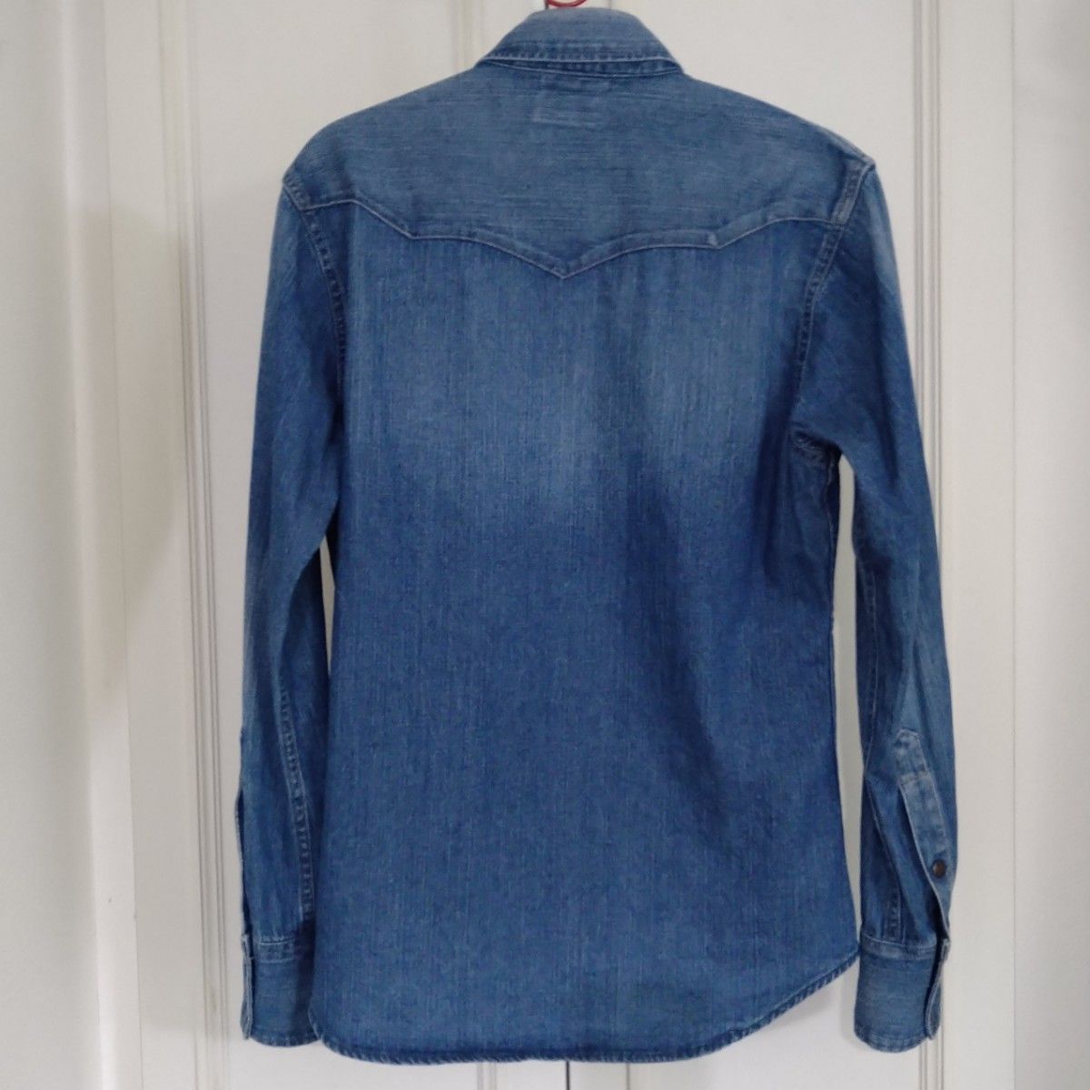 ラングラー デニムシャツ アメリカンラグシー 別注モデル BLUE BELL ウエスタンシャツ