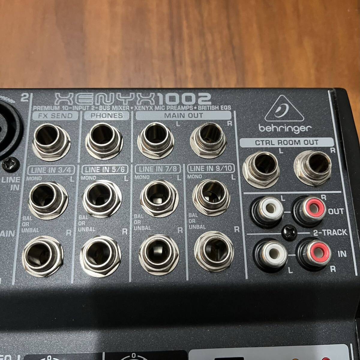  beautiful goods BEHRINGER XENYX 1002 EQ 10 channel mixer 