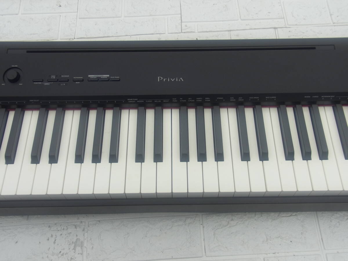 (B910) 良品 作動OK CASIO PX-150 Privia 88鍵 電子 ピアノ キーボード カシオ ペダル付き ハンマー プリヴィアの画像3