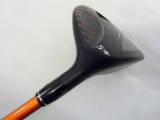 t272 良品 パワービルド POWERBILT AIR FORCE ONE N7 フェアウェイウッド 5W 5番 18° カーボンシャフト FLEX S GOLF ゴルフ クラブの画像6