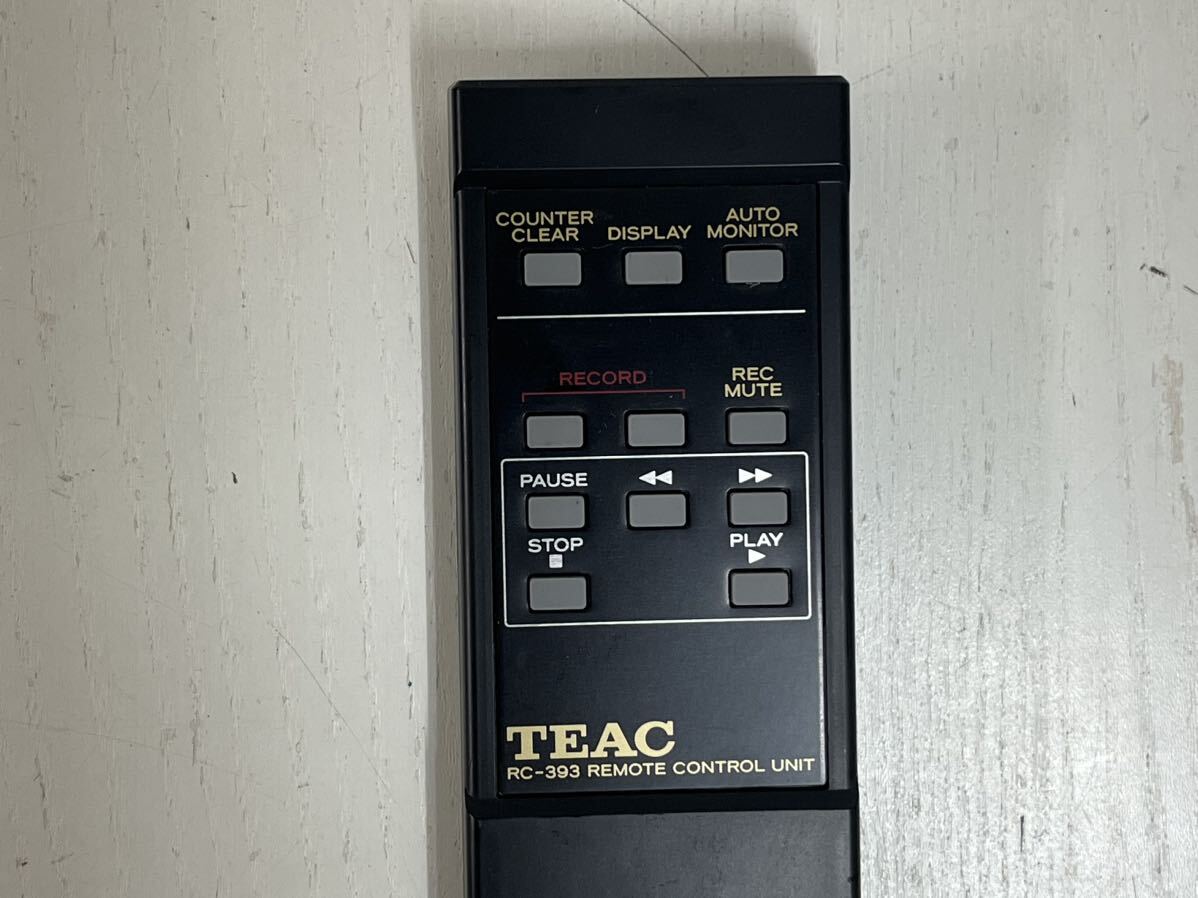 管40108 TEAC ティアック リモコン RC-393