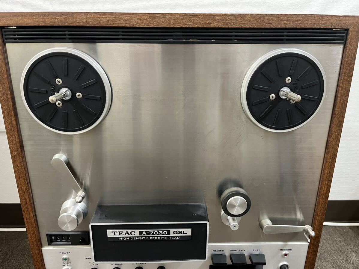 管41816 直接引き取り歓迎 TEAC ティアック オープンリールデッキ オーディオ機器 A-7030 の画像4