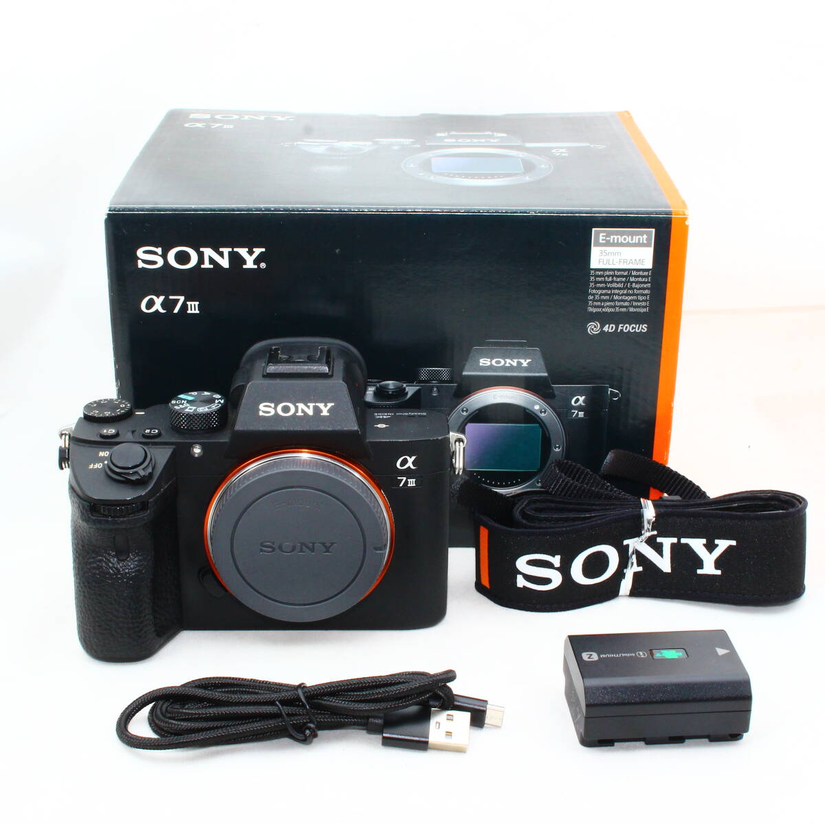 ソニー SONY フルサイズ ミラーレス一眼カメラ α7III ボディ ブラック ILCE-7M3 #2404034の画像1