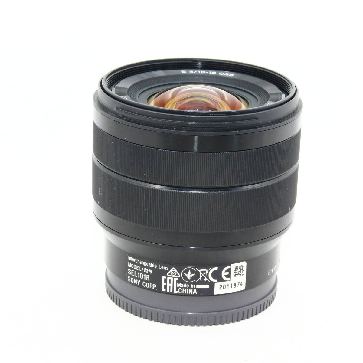 Sony SONY wide-angle zoom lens APS-C E 10-18mm F4 OSS SEL1018 present condition goods #2404038