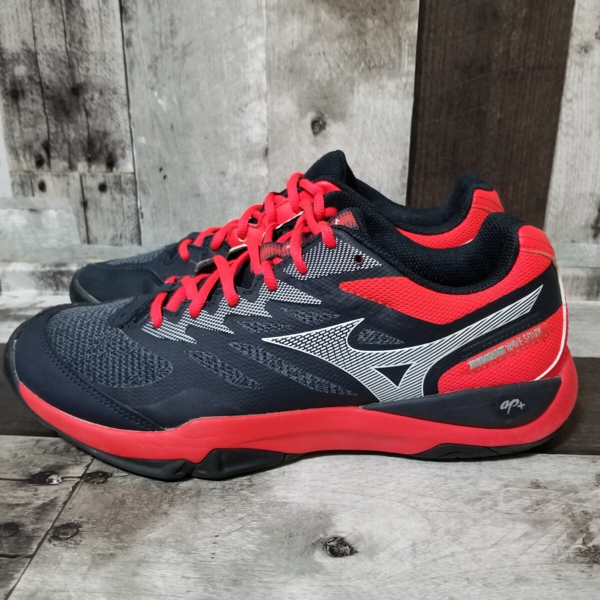 mizuno　ミズノ　ウェーブスパーク　テニスシューズ　26.5cm　オールコート　メンズ_画像9