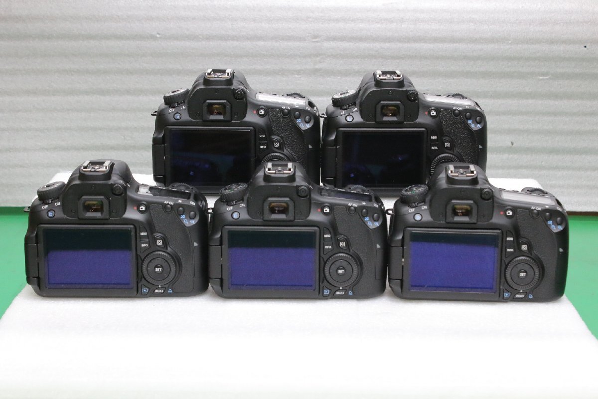 ☆【3】 ① CANON キャノン デジタル一眼レフカメラ EOS60D 本体 レンズ EF-S 18-55mm 1:3.5-5.6 IS Ⅱ 現状品の画像4