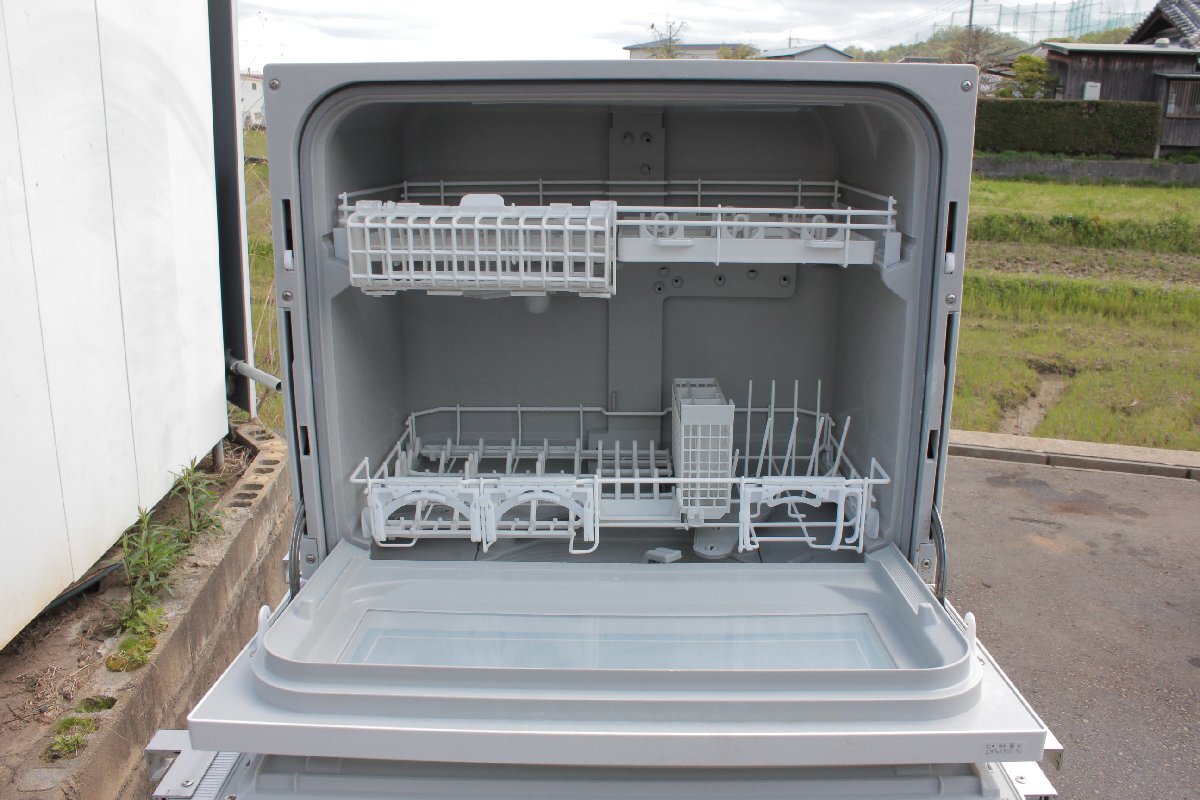 ☆【2W0405-30】 Panasonic パナソニック 電気食器洗い乾燥機 NP-TZ300-W 2021 100V 食洗機 動作保証の画像2