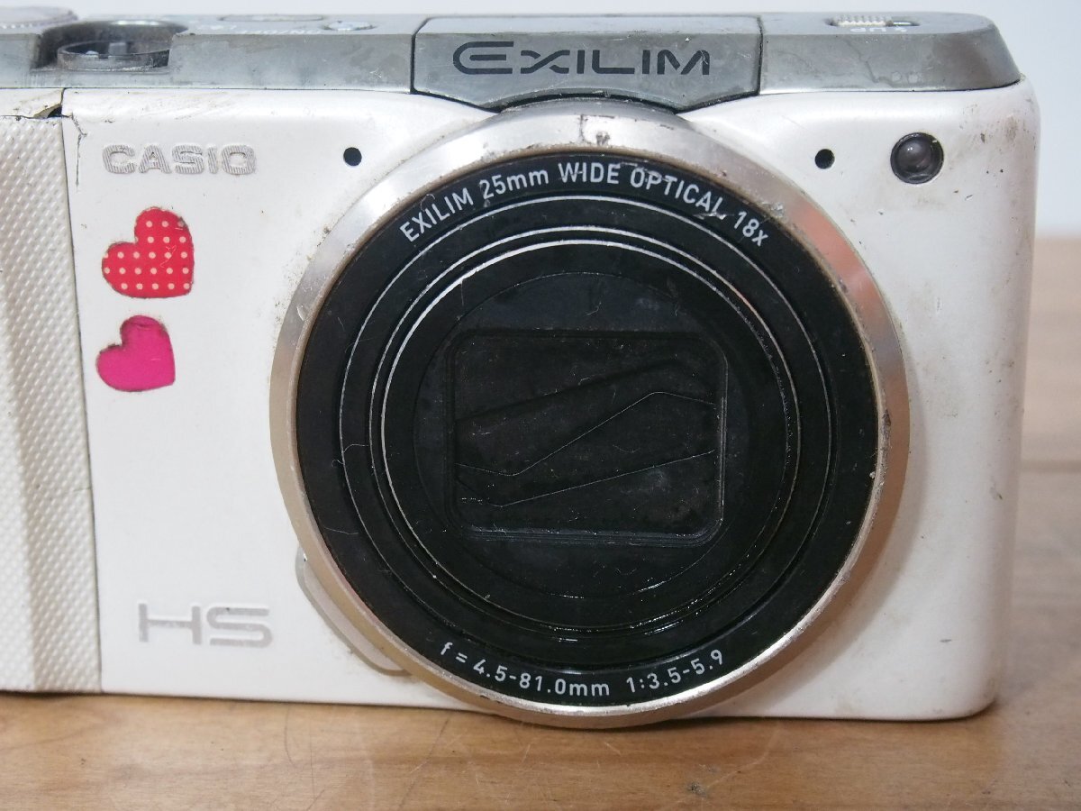 ☆【1W0305-38】 CASIO カシオ コンパクトデジタルカメラ EX-ZR700？ HS ジャンク 再_画像3