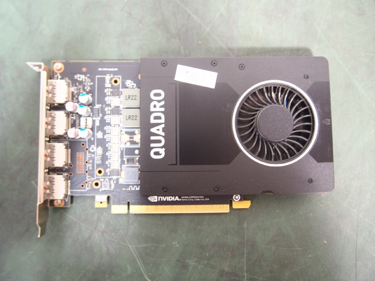 ☆【1F0401-3】 NVIDIA グラフィックカード P2000 Quadro 動作保証の画像1