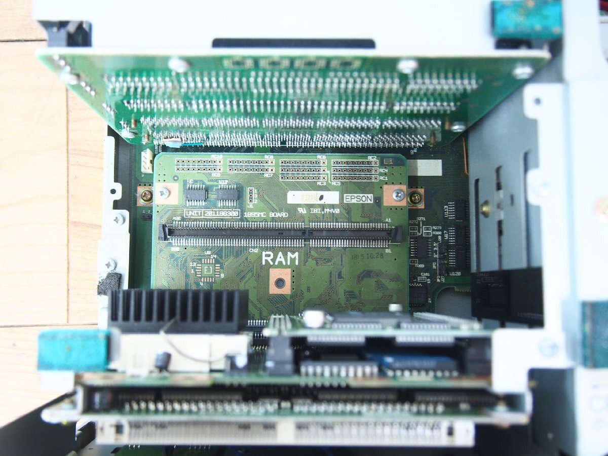 ☆【2W0412-9】 EPSON エプソン 旧型PC PC-486HX 100V デスクトップ パーソナルコンピューター ジャンク_画像8