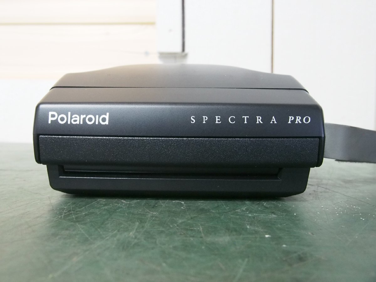 ☆【1W0412-74】 Polaroid ポラロイド フィルムカメラ SPECTRAPRO 説明書 ソフトケース付属 インスタント ポロライドカメラ ジャンク_画像4