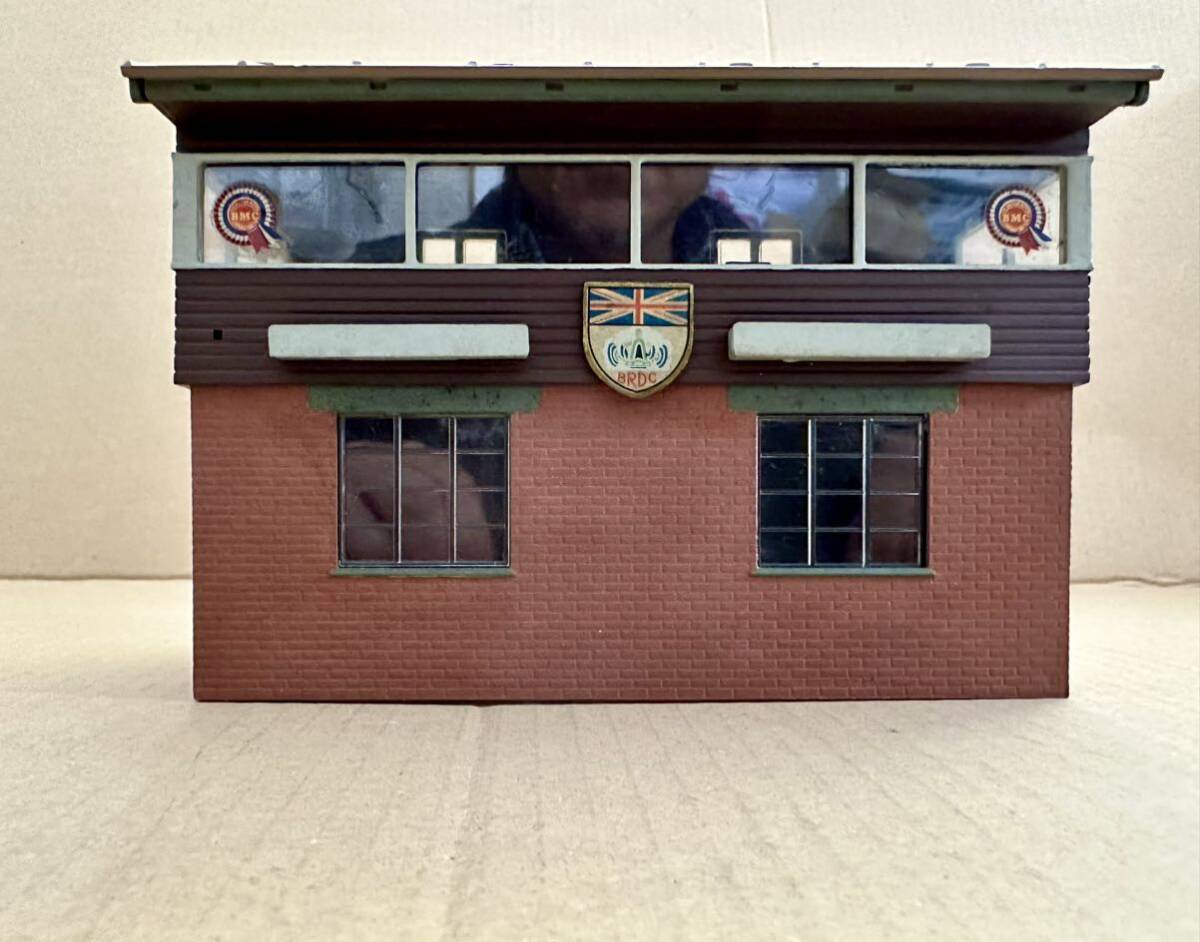 Silverstone Clubhouse & Timekeepers Box 1950*s/1960*s Silverstone Club house 1/32 подлинная вещь 