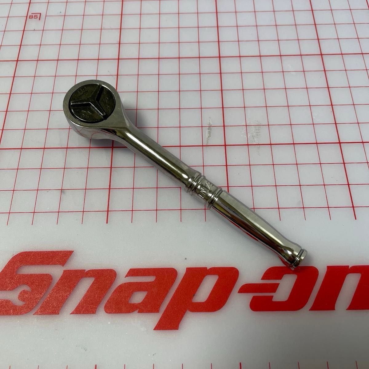 Snap-on 1/4"差込ラウンドヘッドラチェット　TN72 