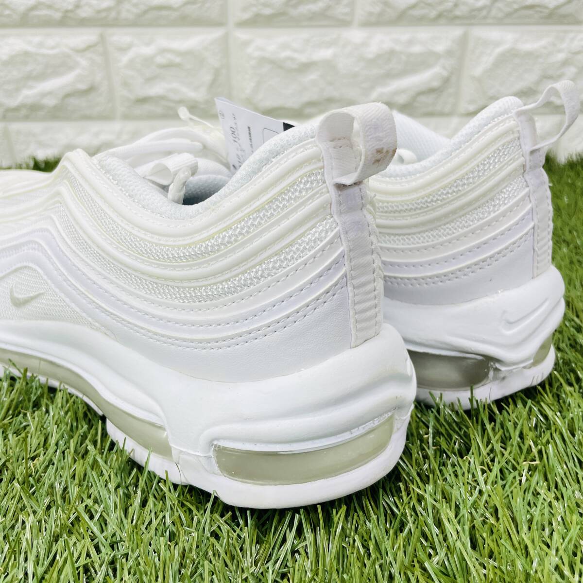 即決 ナイキ ウィメンズ エアマックス97 ホワイト 白 AM97 Nike WMNS Air Max 97 レディーススニーカー 26.0cm 送料込み DH8016-100_画像9