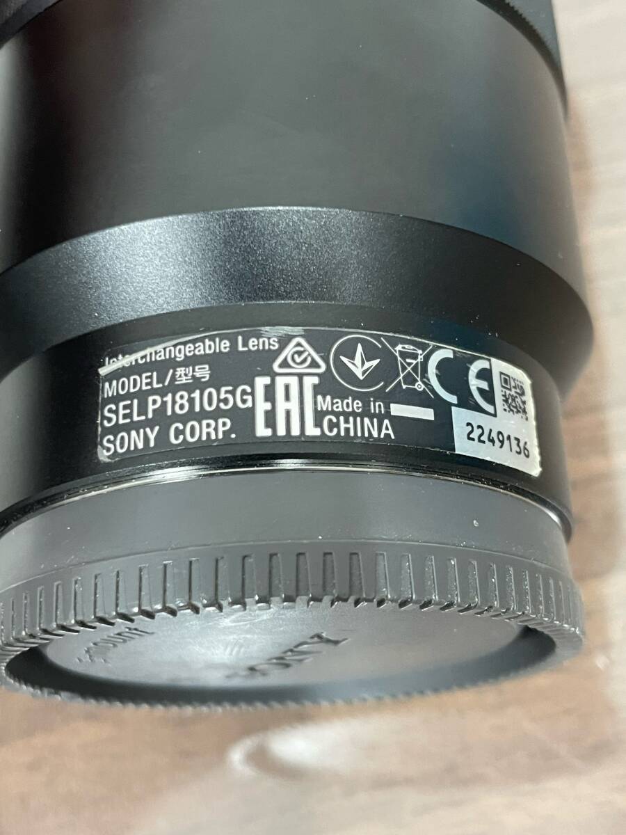 5104【中古】SONY SELP18105G E 4/PZ 18-105 G OSS Eマウント 一眼 オートフォーカス カメラ レンズ 光学機器