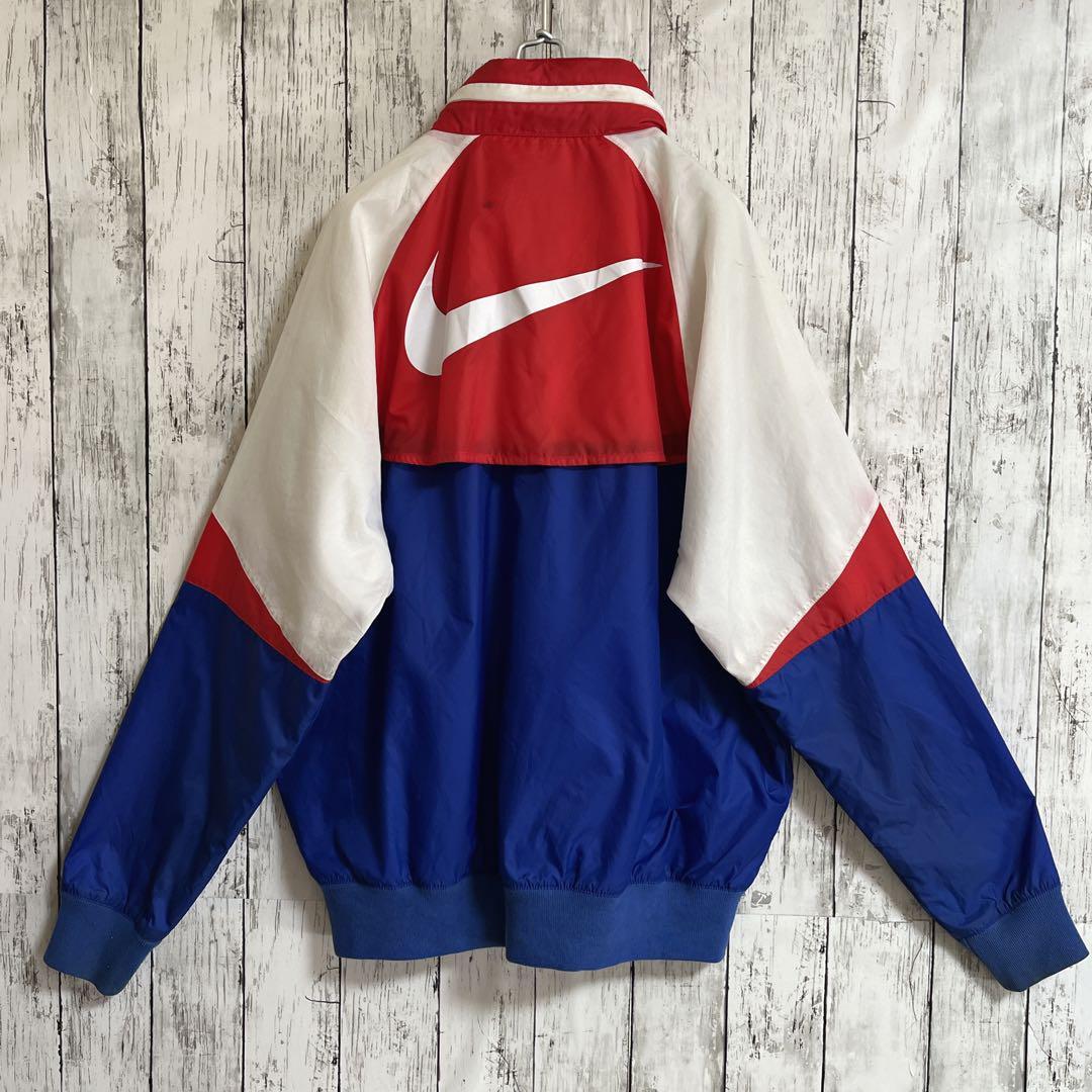 NIKE ナイキ ナイロンジャケット トリコロールカラー マルチ NIKE ナイキ ナイロンジャケット トリコロールカラー マルチ