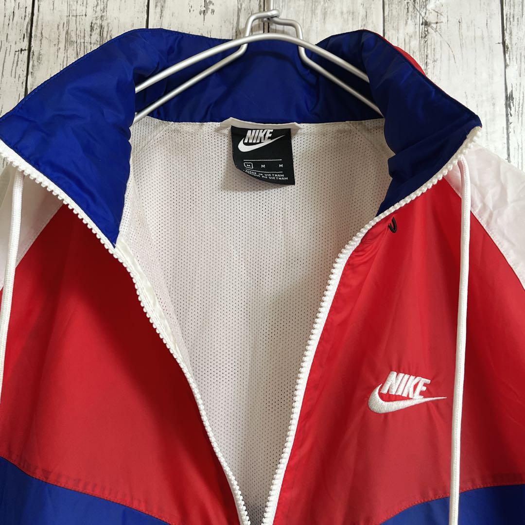 NIKE ナイキ ナイロンジャケット トリコロールカラー マルチ NIKE ナイキ ナイロンジャケット トリコロールカラー マルチ