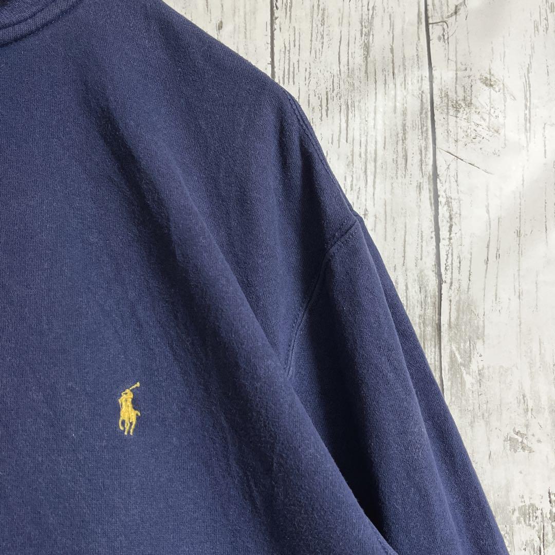 90's Ralph Lauren ラルフローレン ハーフジップ スウェット L 90's Ralph Lauren ラルフローレン ハーフジップ スウェット L