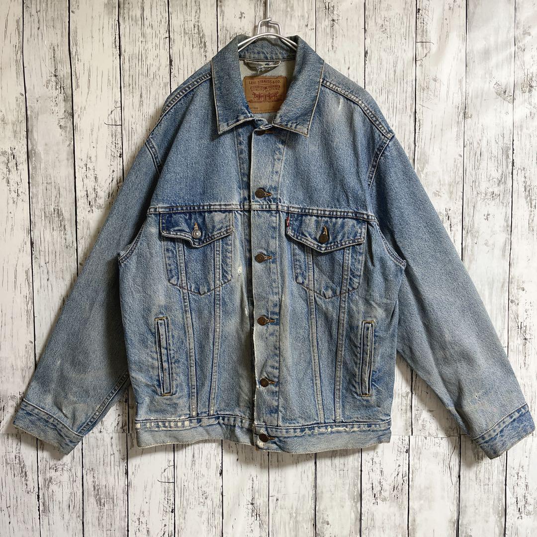 00's LEVI'S リーバイス 70507 USA製 アメリカ製 Gジャン デニムジャケット L相当 US古着 アメカジ Y2K HTK3671