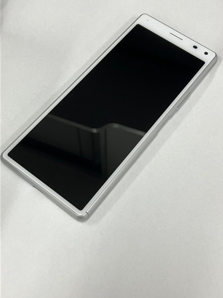 SIMフリー 白ロム Xperia 8 902SO ホワイト Y!mobile SIMロック解除済み スマートフォン 格安SIMOK 充電ケーブル付き ほぼ未使用 本体のみの画像5