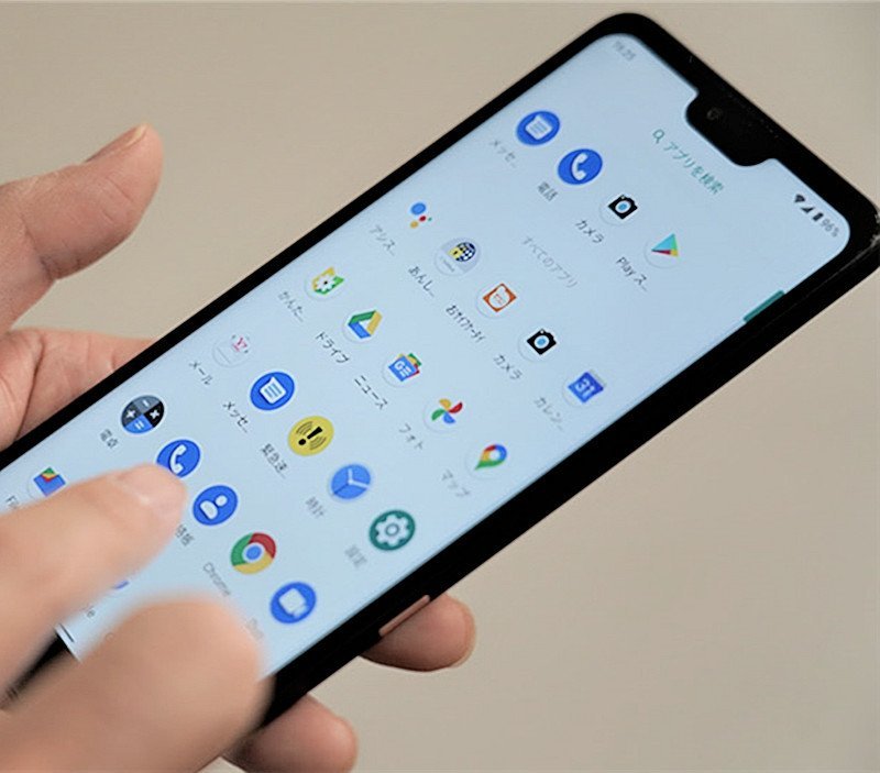 ★未使用美品★SIMフリー 白ロム Android One S8 64GB ブラック S8-KC SIMロック解除み スマートフォン 格安SIMもOK TypeC充電ケーブル付きの画像6