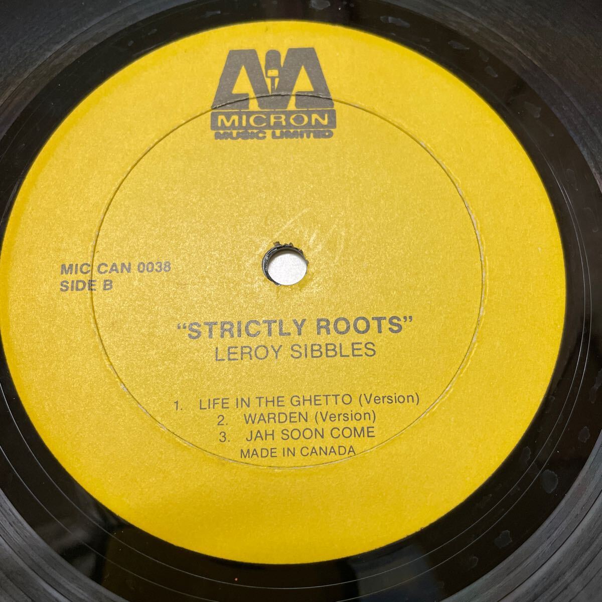 ★コレクション放出★Leroy Sibbles - Strictly Roots_画像5