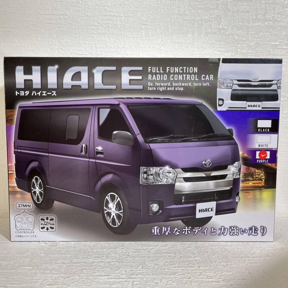  Toyota HIACE FULL FUNCTION PURPLE RADIO CONTROL CAR радиоконтроллер миникар 13-3