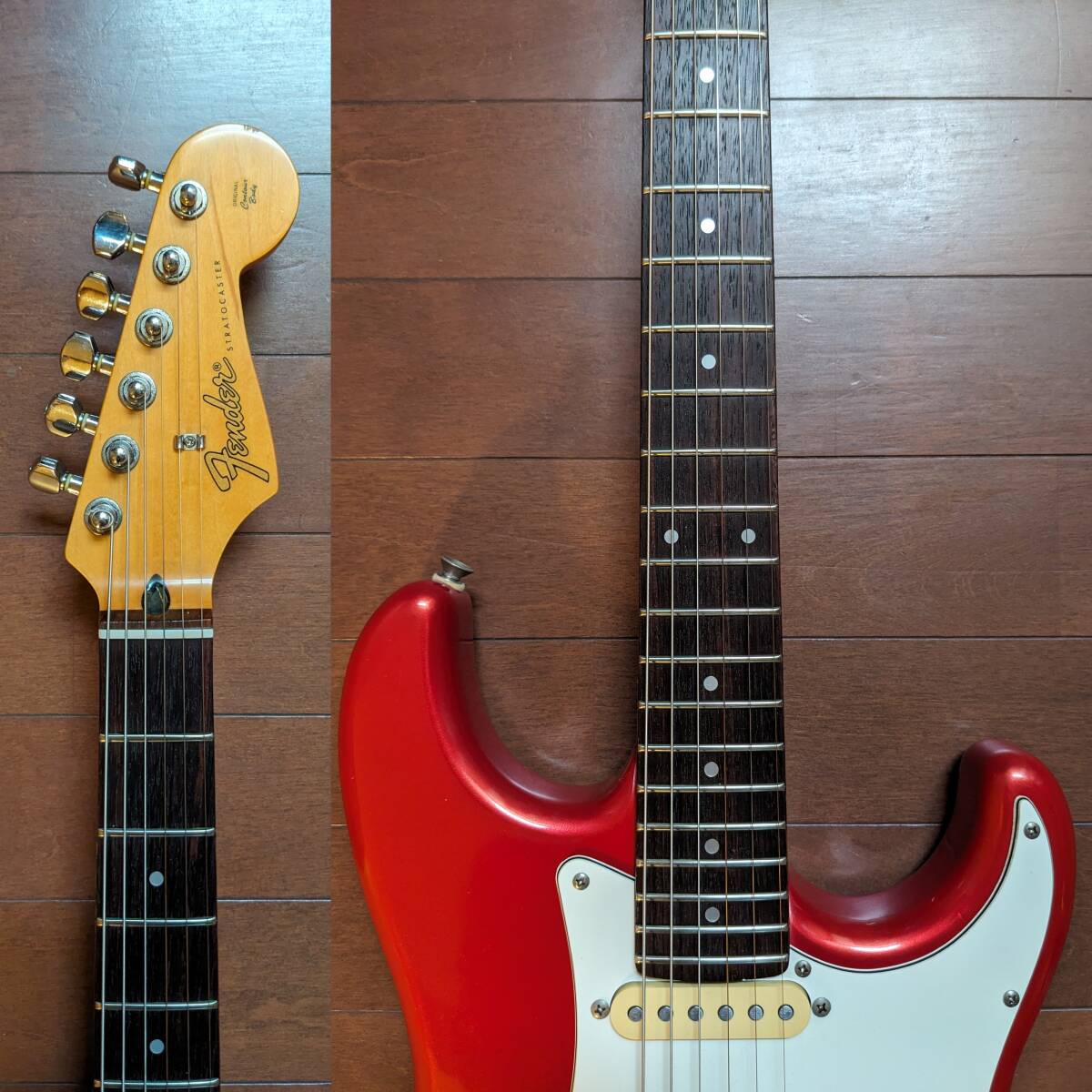 【後期型】Fender Japan STM-55【フジゲン製】新品ギグバッグFE620付の画像4