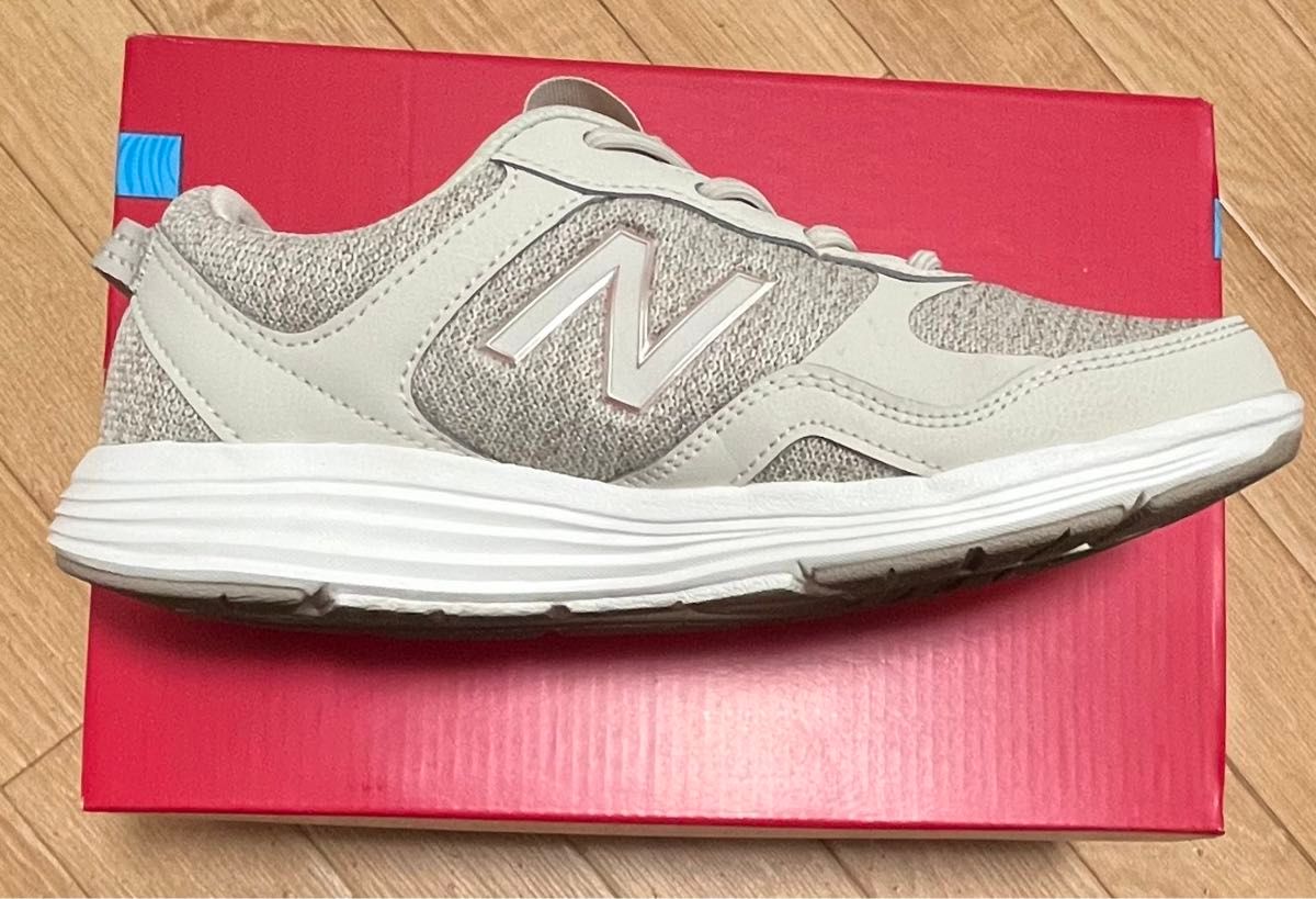 ニューバランス　 NewBalance 23cm  SAMPHER サンファー　WASMP  超軽量 幅広2E レディース