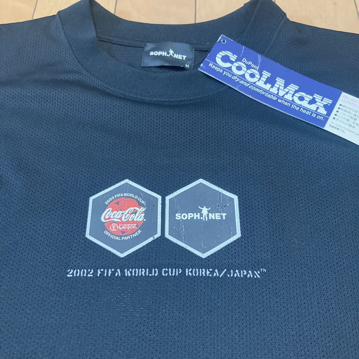 2002日韓W杯 SOPH.NETコラボ Tシャツ Mトレーニング シャツ Tシャツ 半袖 ユニフォーム の画像2