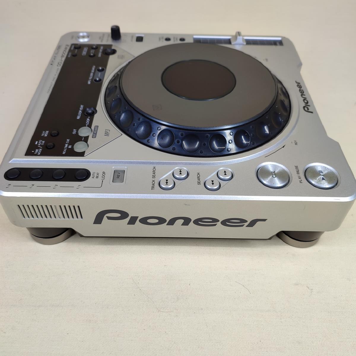 【通電確認済み】 Pioneer CDJ ターンテーブル CDJ-800MK2 DJ用CDプレーヤー パイオニア DJ機器 CDJプレイヤー_画像10