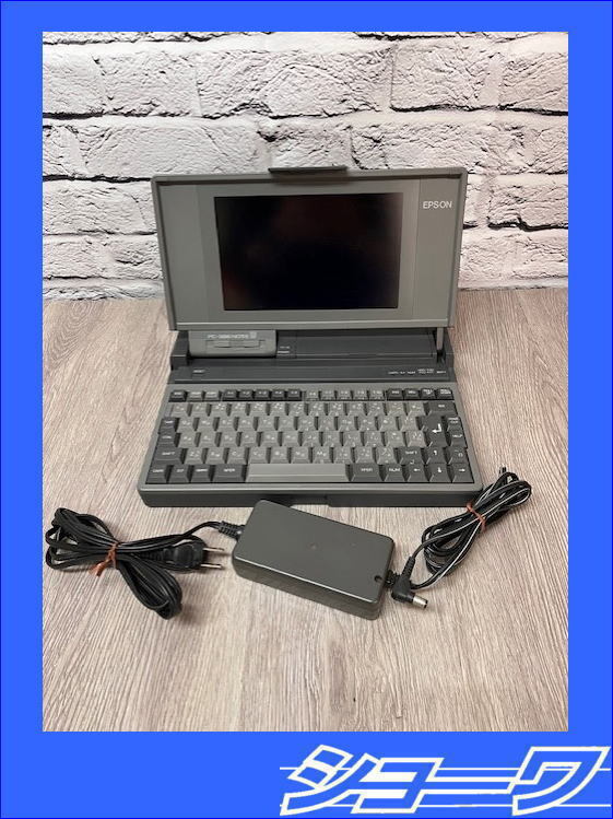 ☆岩手花巻発☆■中古品■ ノートパソコン EPSON PC-386 NOTE W-2 通電確認のみ ■ジャンク■の画像1