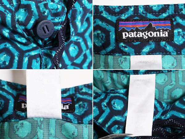 パタゴニア 総柄 ウェーブ ファーラー ボード ショーツ メンズ 32 古着 Patagonia ショートパンツ 短パン 海パン ストレッチ マルチカラー_画像3