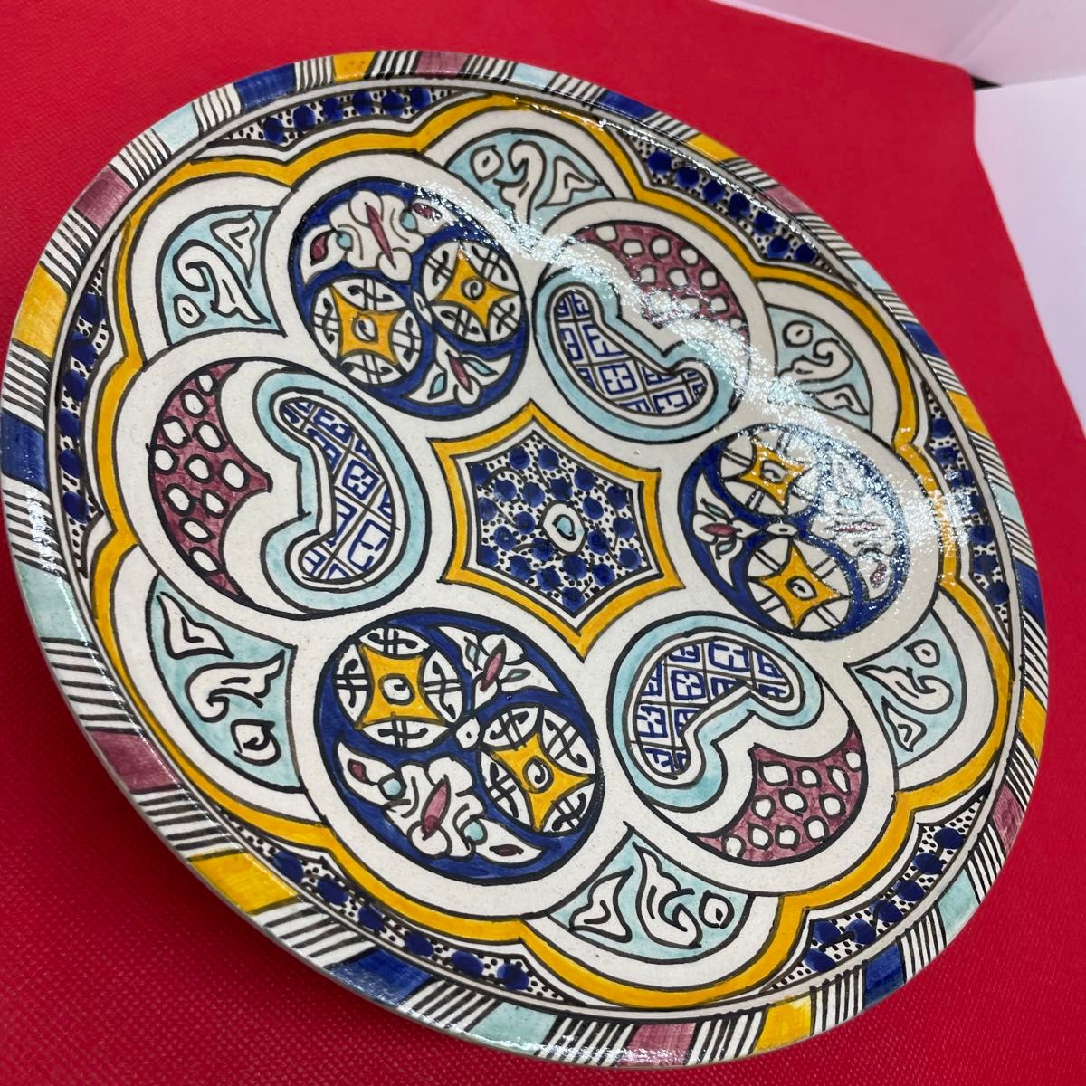 スペイン 絵皿 飾り皿 25cm プレート 盛皿