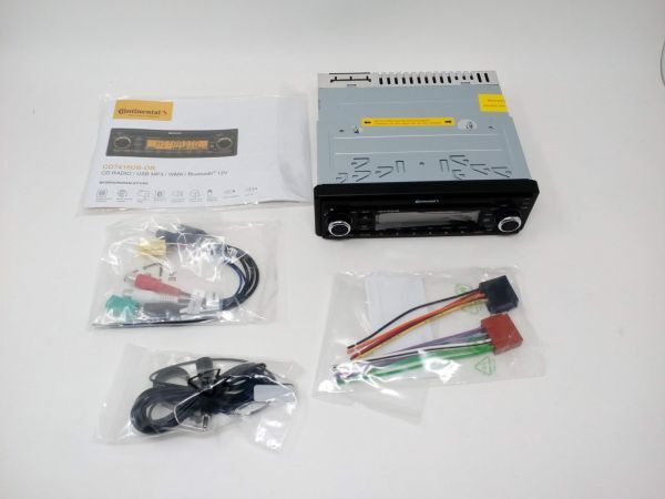 【新品】CONTINENTAL CD7416UB-OR コンチネンタル 7416 VDO ラジオ/CDプレーヤー/USB/MP3/WMA/Bluetooth ORANGE DISPLAY 国内在庫_画像4