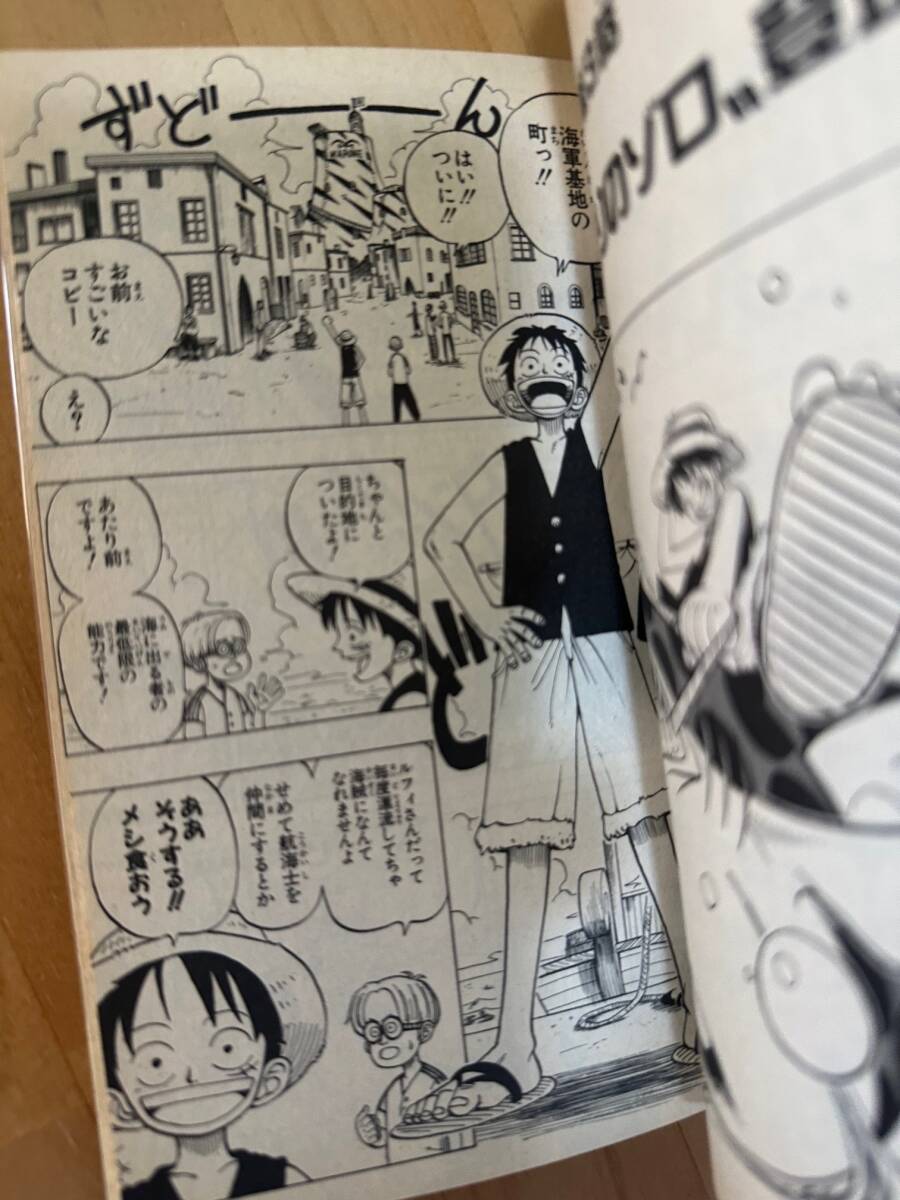 極美品 ワンピース 1巻  初版 コミックニュース付き 織田栄一郎 一巻 MNT ONE PIECE Volume 1 First Edition  1997 Eiichiro Oda の画像8