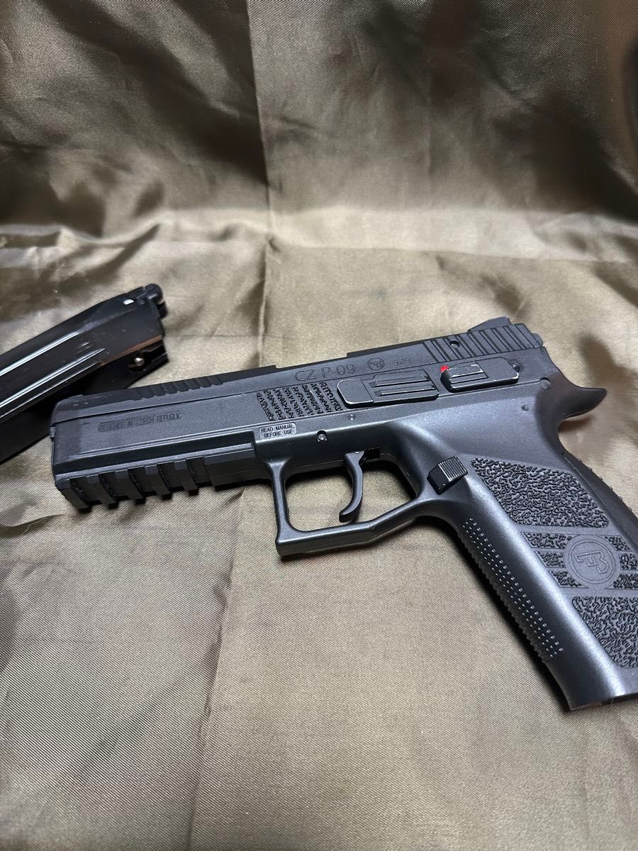 GW特別価格!!【買わないイイネは不要です!!】KJ WORKS CZ P-09 DUTY  ガスブローバック