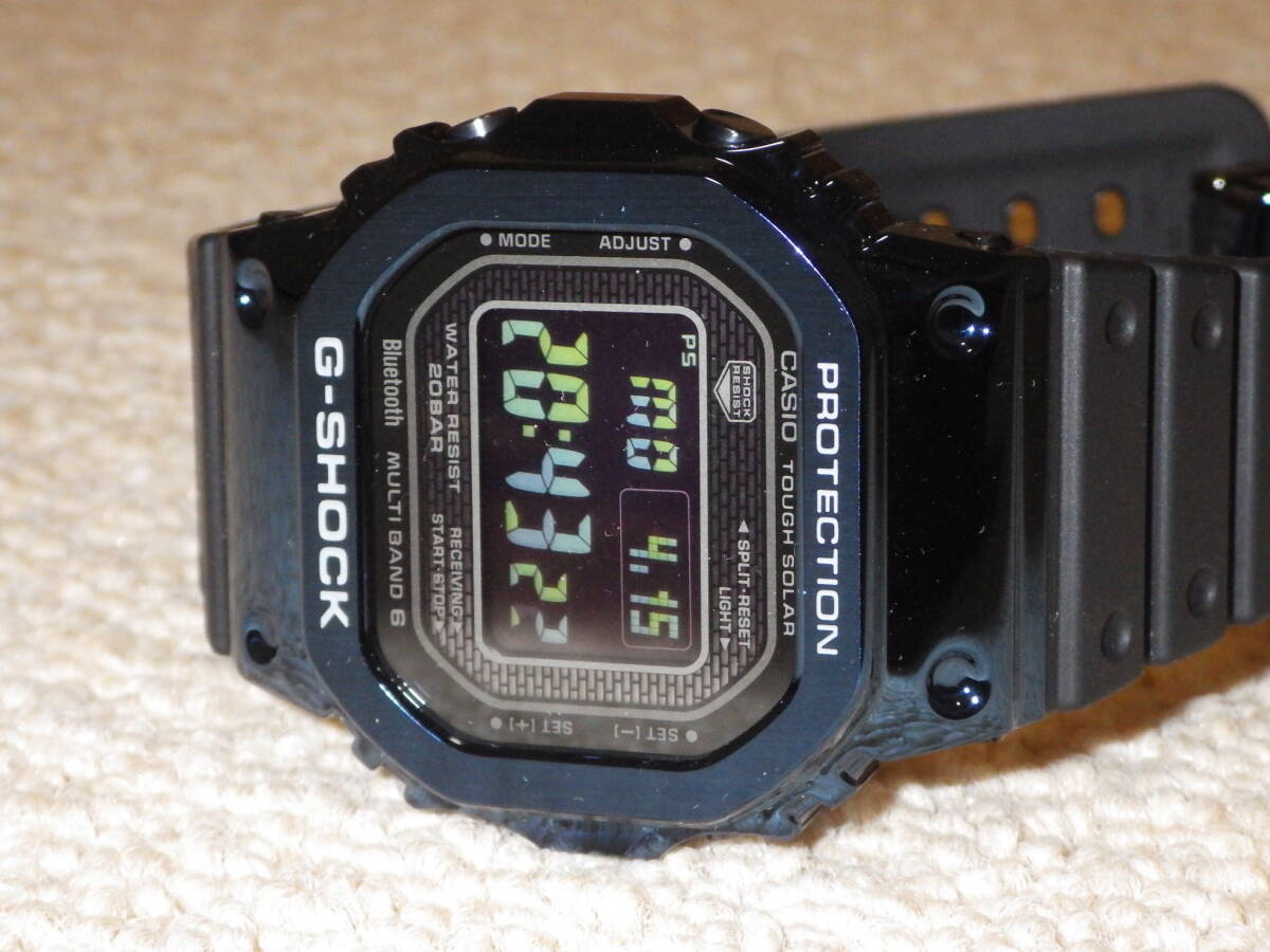 【新品同様】CASIO カシオ G-SHOCK ORIGIN 電波ソーラー Bluetooth GMW-B5000G-2JF モバイルリンクの画像2