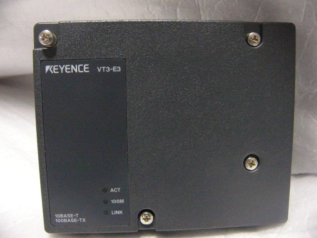 ★未使用に近い★ Keyence VT3-E3 タッチパネルVT3用 イーサネット増設装置_画像1