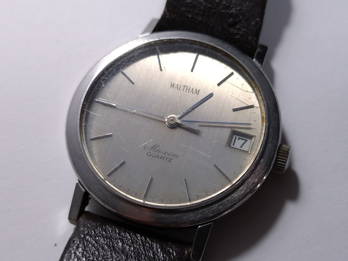 ▲ジャンク 部品取扱▲セイコー SEIKO シチズンCITIZEN ウォルサム WALTHAM▲自動巻 手巻き クォーツ▲メンズ腕時計 全4点▲発送60の画像6