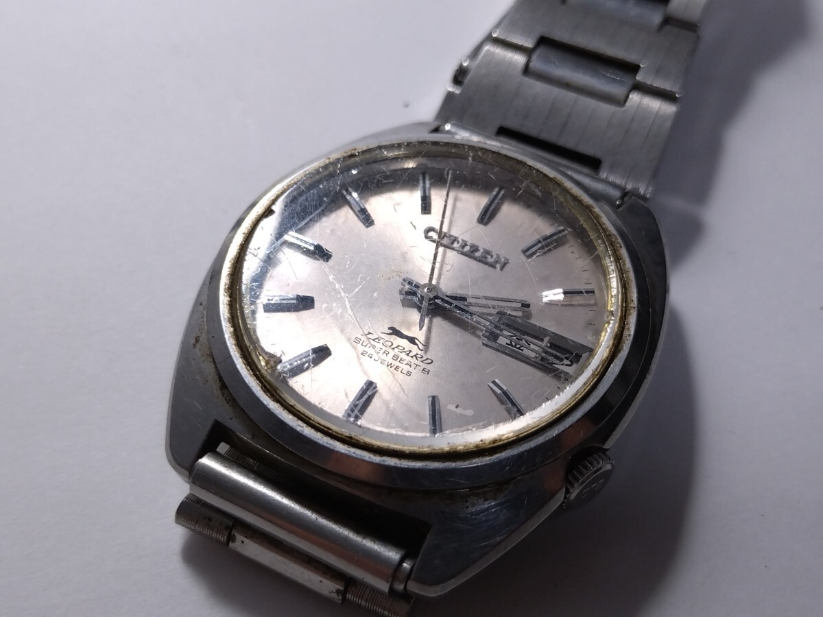 ▲ジャンク 部品取扱▲セイコー SEIKO シチズンCITIZEN ウォルサム WALTHAM▲自動巻 手巻き クォーツ▲メンズ腕時計 全4点▲発送60の画像4