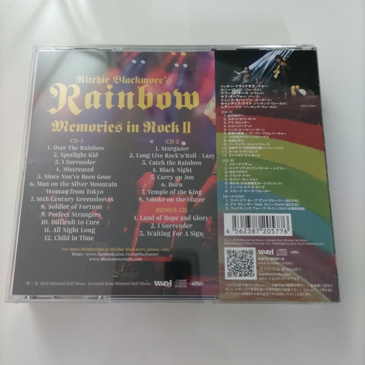 未開封CD RITCHIE BLACKMORE'S RAINBOW リッチー・ブラックモアズ・レインボー 3CD