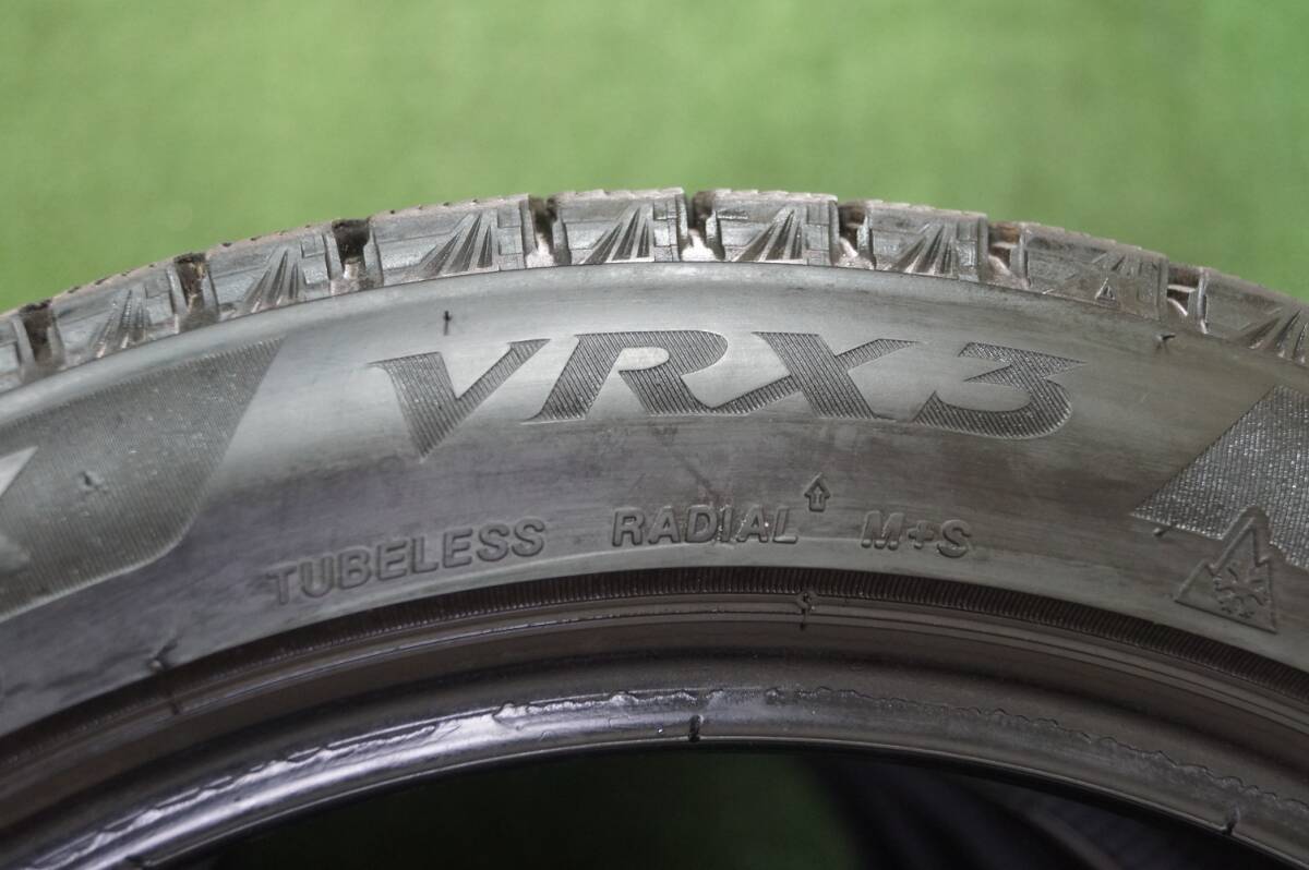 美品★2021年★Bridgestone VRX3 225/45R17 ゴルフ アウディ A3 ボルボ V50 V60 V70 レクサス IS クラウン ブレイド アコード オーリス 等の画像2