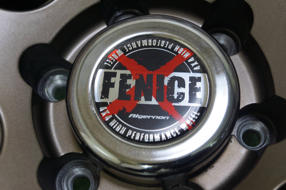 超美品★FENICE ブロンズ 8J+20 6H139.7★95~99%山★2020年★Bridgestone DM-V3 265/70R17 プラド ハイラックス FJクルーザー 等_画像4