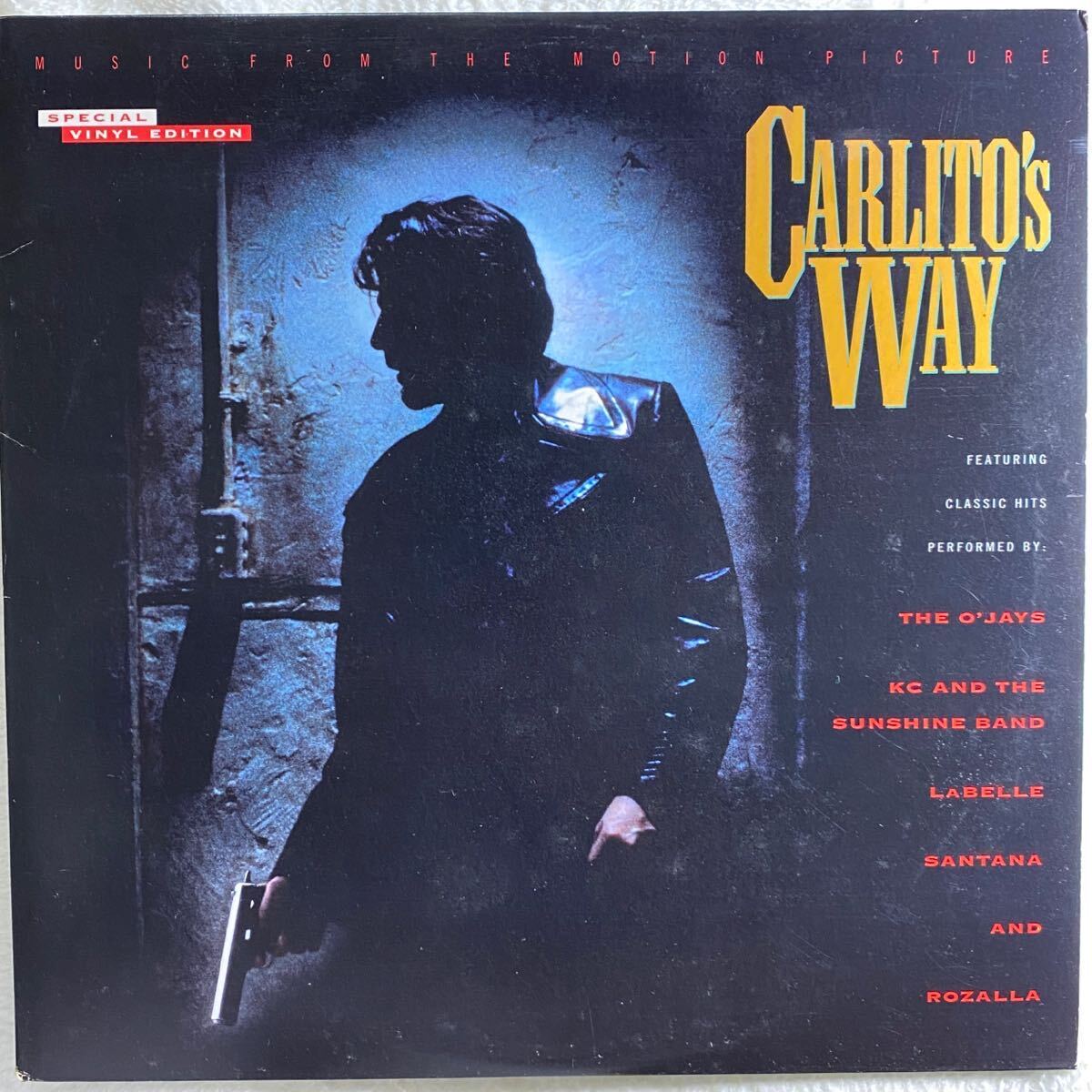 【レアLP】カリートの道 サントラ Carlito’s Way 93年 名作映画 ディスコ コンピUS盤_画像1